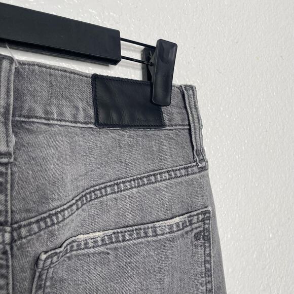 Madewell Womens Jeans Size 27 The Perfect Vintage Jean Light Gray Straight Leg - Picture 15 of 15